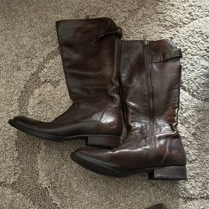 Born brown tall boots